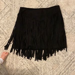 Show Me Your Mumu fringe skirt